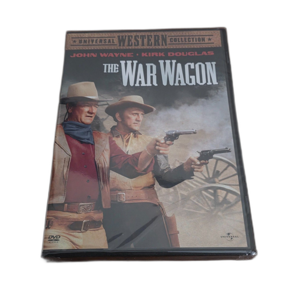 The War Wagon DVD John Wayne Kirk Douglas Western Movie Universal Collection